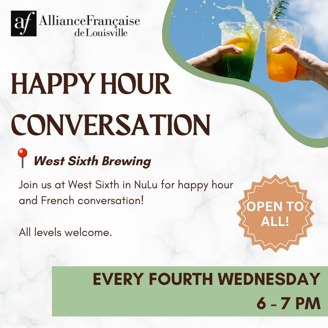 west sixth happy hour every fourth wednesday 6-7 pm
