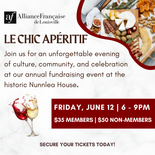 chic apéritif friday june 12 6-9 pm nunnlea house