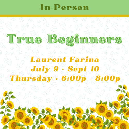 True Beginners Thursday evening