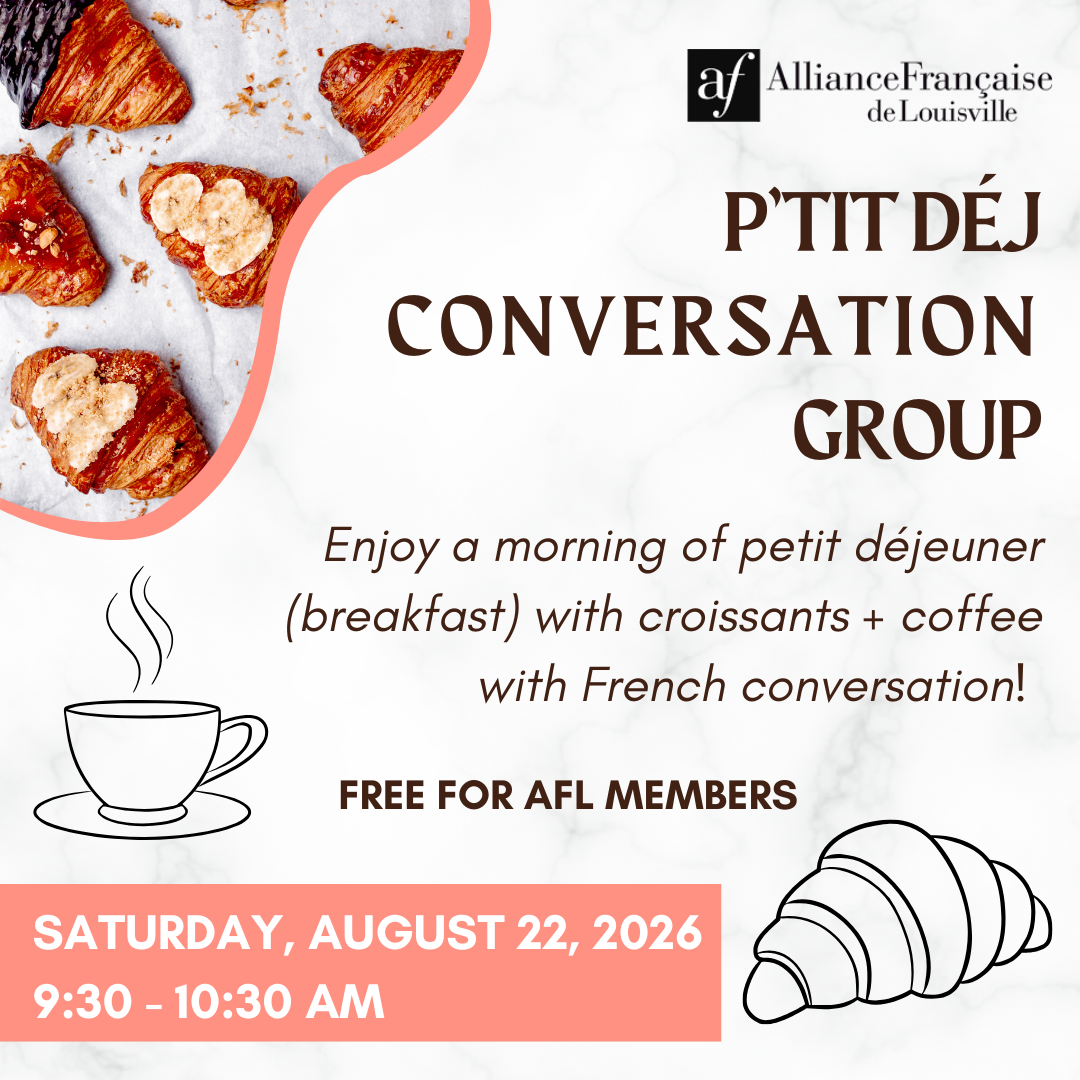 petit dej saturday august 22 2026 9:30-10"30